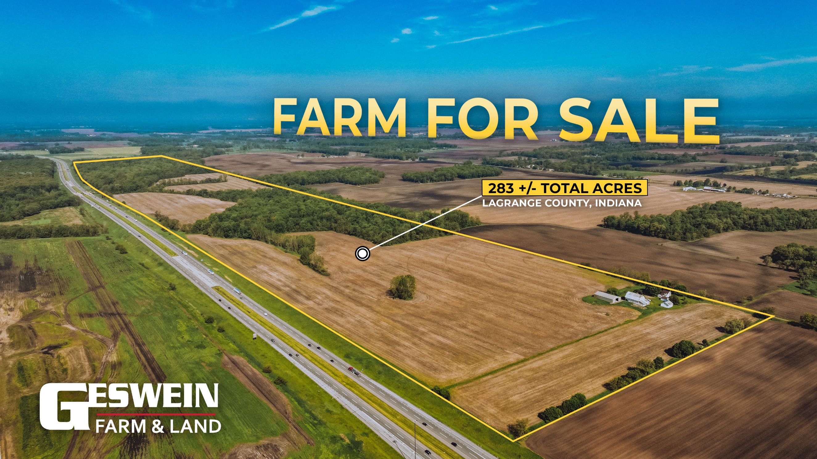 283 +/- Acres : LaGrange County, Indiana - The Fawn River Estate