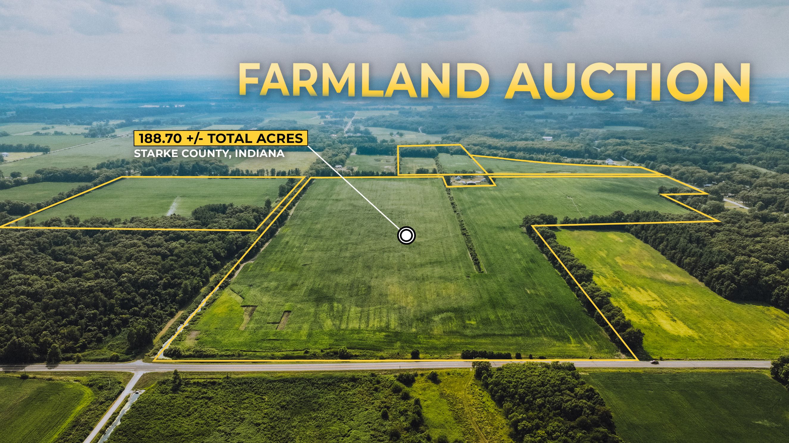 188.7 +/- Acre Tillable Farm with Center Pivot Irrigation