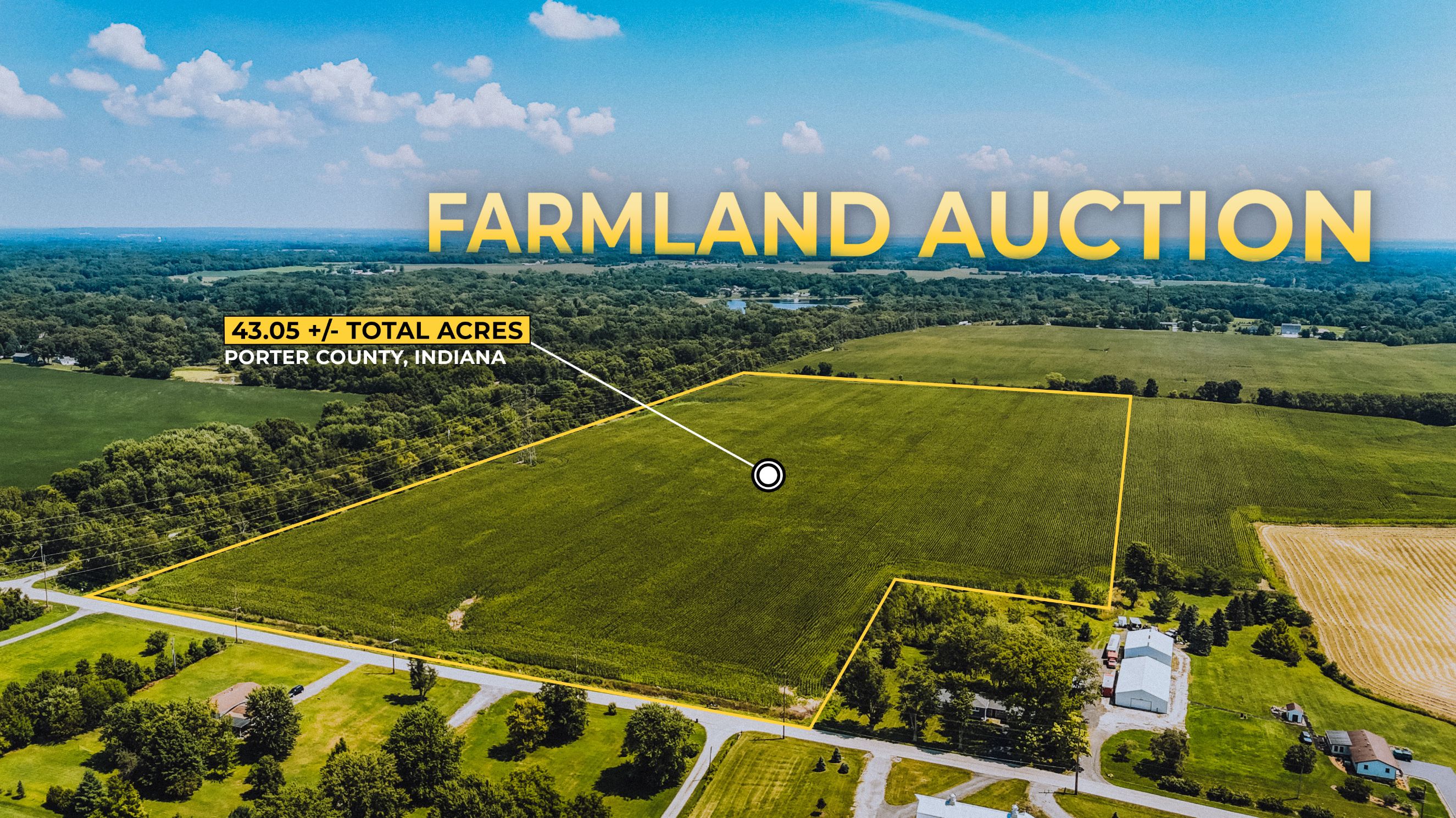 43.05 +/- Acres of Productive Farmland Auction