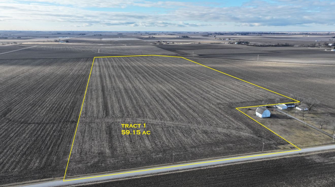 192.88 +/- Acres:  4 Tracts Sidney IL - High Quality Farmland